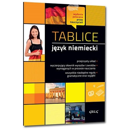 TABLICE JĘZYK NIEMIECKI GREG