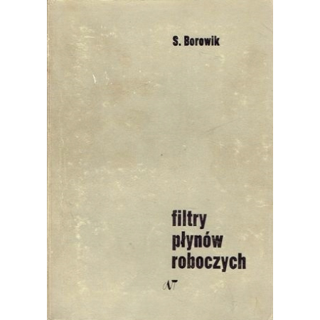 FILTRY PŁYNÓW ROBOCZYCH Borowik WNT _____ SPIS