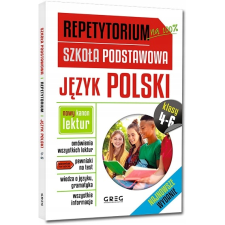 JĘZYK POLSKI REPETYTORIUM SZKOŁA PODSTAWOWA 4-6