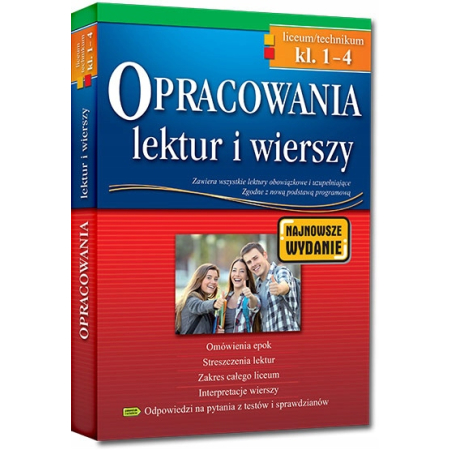 OPRACOWANIA LEKTUR WIERSZY KLASA 1-4 LO TECHNIKUM