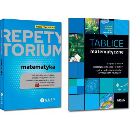 REPETYTORIUM MATURA 2023 MATEMATYKA + TABLICE