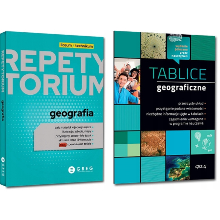 REPETYTORIUM MATURA 2023 GEOGRAFIA + TABLICE