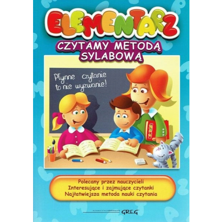 3 x CZYTAMY METODĄ SYLABOWĄ ELEMENTARZ CZYTANKI Greg