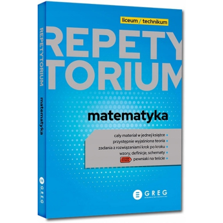 REPETYTORIUM MATURA 2024 MATEMATYKA + TABLICE