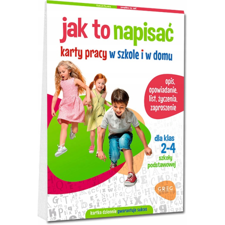 Jak to napisać Karty pracy w domu i w szkole