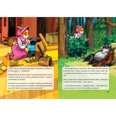 Wilk i siedem koźlątek Jakub Wilhelm Grimm Greg