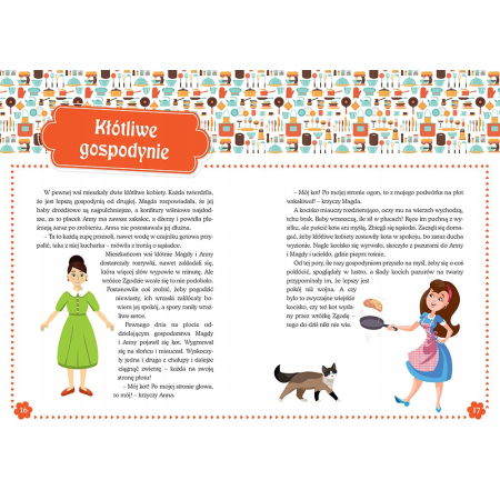 BAJKI DLA DZIEWCZYNEK kolorowe ilustracje BR