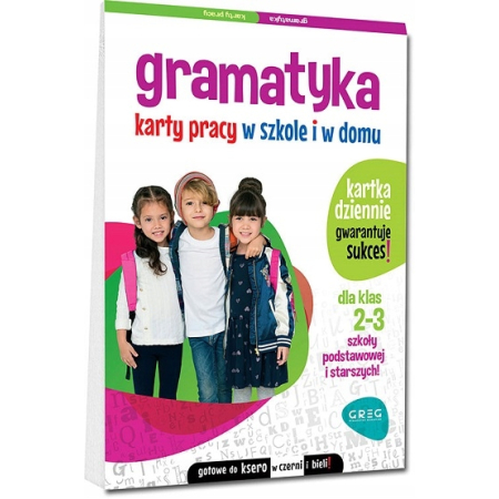 5w1 KARTY PRACY W DOMU I W SZKOLE Klasa 2-3 GREG