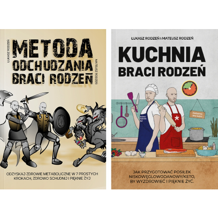 4w1 METODA ODCHUDZANIA BRACI RODZEŃ + KUCHNIA + TERAPIA