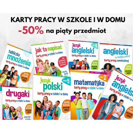 JĘZYK ANGIELSKI KARTY PRACY W SZKOLE I W DOMU KLASA 5