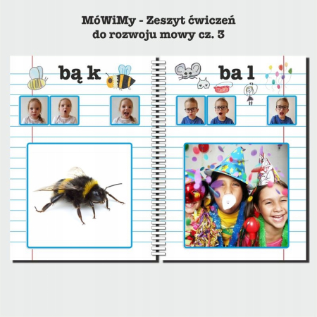 MóWiMy Zeszyt ćwiczeń do rozwoju mowy Cześć 3