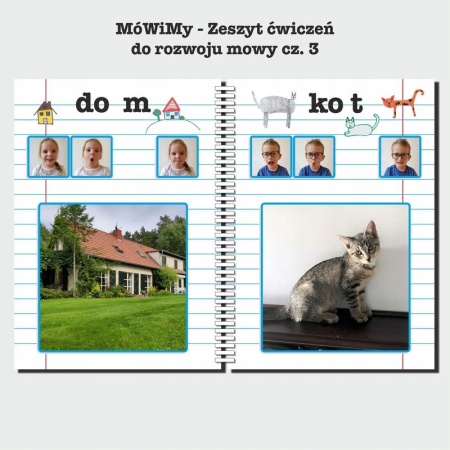 MóWiMy Zeszyt ćwiczeń do rozwoju mowy Cześć 3