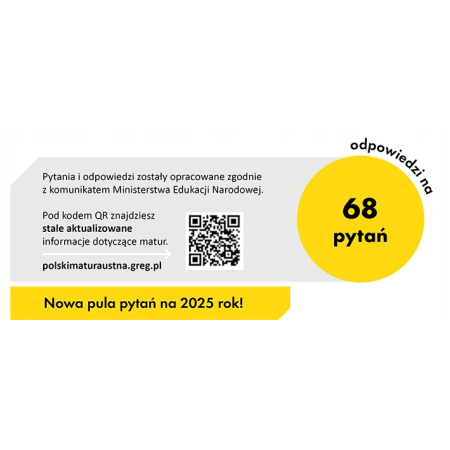 MATURA 2025 JĘZYK POLSKI EGZAMIN USTNY nowa pula pytań