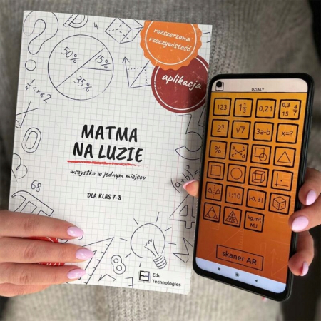 MATMA NA LUZIE dla klas 7-8 Karczewska KSIĄŻKA + APLIKACJA