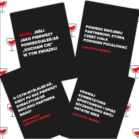Memo Games (Nie) pijani kochankowie Sexy-alkoholowa gra dla par