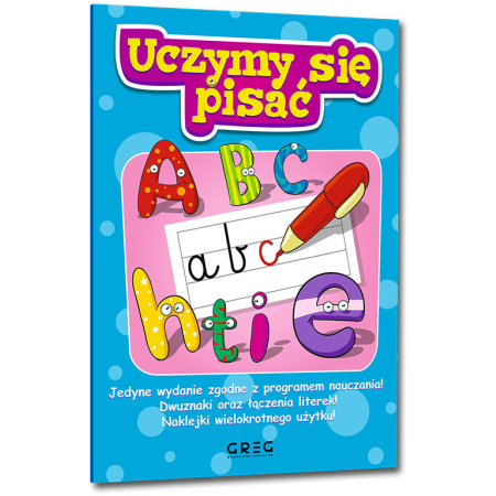 6 x PAKIET UCZYMY SIĘ PISAĆ + CZYTAĆ + LICZYĆ zestaw Greg