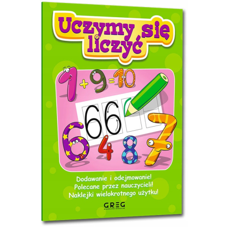 6 x PAKIET UCZYMY SIĘ PISAĆ + CZYTAĆ + LICZYĆ zestaw Greg